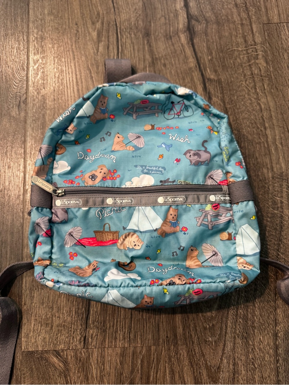LeSportsac Fantastic Day Basic Backpack Cats, Dogs, Butterflies, Birds & Flowers